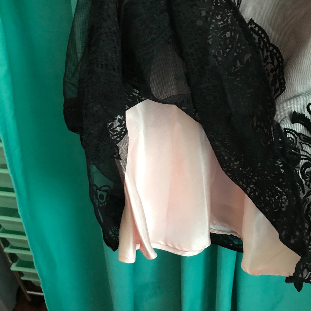 J. Taylor Black Cocktail Party Dress Velvet 14 🖤 - Picture 7 of 13